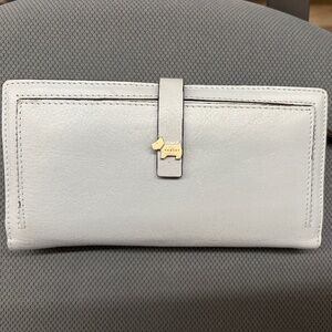 Radley London Newick Road Large Bifold Leather Wallet, Heather Blue